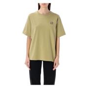 Maison Kitsuné T-Shirts Beige, Dam