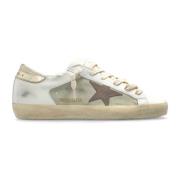 Golden Goose Super-Star Sneakers White, Dam