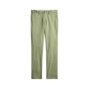 Polo Ralph Lauren Stretch Chino Byxor med Logobroderi Green, Herr