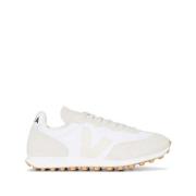 Veja Off-White Läder Sneakers White, Herr