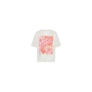 Fabienne Chapot Rosa Bloom T-shirt White, Dam