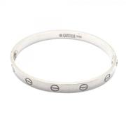 Cartier Vintage Pre-owned Vitt guld armband White, Dam