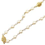 Chanel Vintage Pre-owned Plast halsband Yellow, Dam