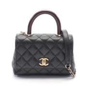 Chanel Vintage Pre-owned Laeder handvskor Black, Dam