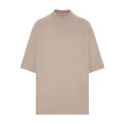 Rick Owens Beige Bomull Oversize T-shirt Beige, Herr