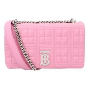 Burberry Laeder axelremsvskor Pink, Dam