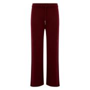 Vanisé Kashmirbyxor Bordeaux Aw24 Kvinnor Purple, Dam