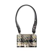 Alexander McQueen Tyg axelremsvskor Multicolor, Dam