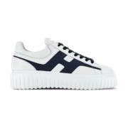 Hogan Vita och Marinblå Sneakers för Män White, Herr