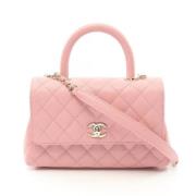 Chanel Vintage Pre-owned Laeder handvskor Pink, Dam