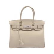 Hermès Vintage Pre-owned Laeder handvskor Gray, Dam