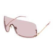 Gucci Metallic Sunglasses Pink, Dam