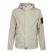 Stone Island Stilig Parka Jacka för Män Beige, Herr