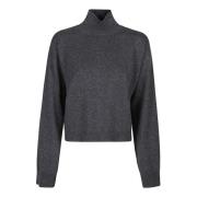 Fabiana Filippi Stilren Turtle Neck Sweater Black, Dam