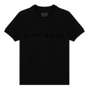 Givenchy Kortärmad T-shirt med rund hals Black, Dam