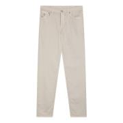 Brunello Cucinelli Regular Fit Byxor Beige, Herr