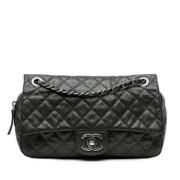 Chanel Vintage Pre-owned Laeder chanel-vskor Black, Dam