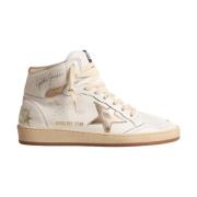 Golden Goose Vita Star Sneakers med Stjärnapplikation på Sidan White, ...