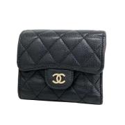 Chanel Vintage Pre-owned Laeder plnbcker Black, Dam