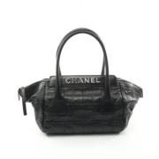 Chanel Vintage Pre-owned Laeder chanel-vskor Black, Dam