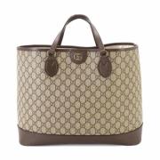 Gucci Vintage Pre-owned Canvas crossbodyvskor Beige, Dam