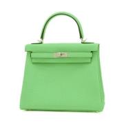 Hermès Vintage Pre-owned Laeder handvskor Green, Dam