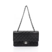 Chanel Vintage Pre-owned Laeder chanel-vskor Black, Dam