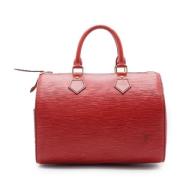 Louis Vuitton Vintage Pre-owned Laeder handvskor Red, Dam