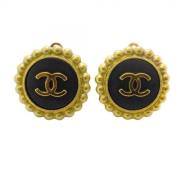 Chanel Vintage Pre-owned Metall chanel-smycken Yellow, Dam