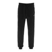 Hugo Boss Logo Print Joggers Black, Herr