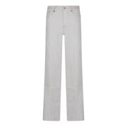 7 For All Mankind Vit Socker Lotta White, Dam