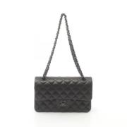 Chanel Vintage Pre-owned Laeder axelremsvskor Black, Dam