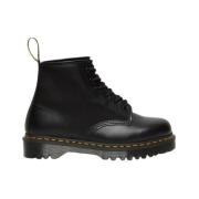 Dr. Martens Klassiska Läderstövlar med Bex-sula Black, Dam