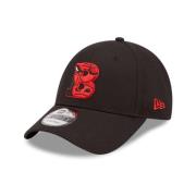 New Era Svart Bulls Laglogomössa Black, Herr