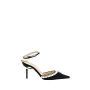 Mach & Mach Diamant Elizabeth Pumps Black, Dam