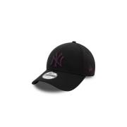 New Era Svart Yankees League Essential Keps Black, Herr