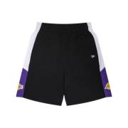 New Era Svarta Lakers NBA Mesh Shorts Black, Herr