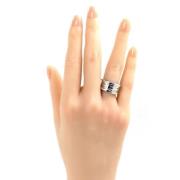 Bvlgari Vintage Pre-owned Vitt guld ringar Gray, Dam