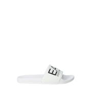 Emporio Armani EA7 Vita polyeten sandaler med damens band White, Dam