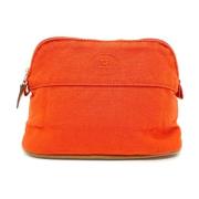 Hermès Vintage Pre-owned Bomull necessrer Orange, Dam