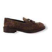 Alexander Hotto Klassiska Läder Loaferskor Brown, Dam