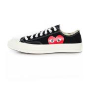 Comme des Garçons Play Chuck Taylor 1970s Low Sneaker Black, Herr