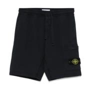 Stone Island Casual Shorts med Style V0020 Black, Herr