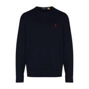 Polo Ralph Lauren Blå Crew Neck Sweatshirt Aw23 Blue, Herr