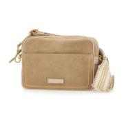 Gianni Chiarini Mocka Nina Clutch Väska Sandfärg Beige, Dam