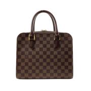 Louis Vuitton Vintage Pre-owned Canvas louis-vuitton-vskor Brown, Dam