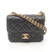 Chanel Vintage Pre-owned Tyg chanel-vskor Black, Dam