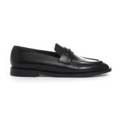 Halmanera Svart Abrasivato Loafer Black, Dam