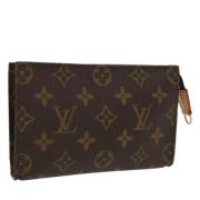 Louis Vuitton Vintage Pre-owned Tyg necessrer Brown, Dam