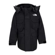 The North Face Isolerad Parka Herr Lång Jacka Svart Black, Herr